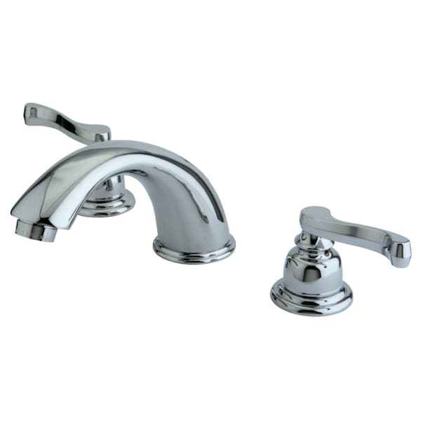 Kingston Brass KB8961FL 8" Widespread Bathroom Faucet, Polished Chrome KB8961FL - main